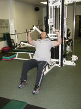 shoulder strengthening; deltoids , military press